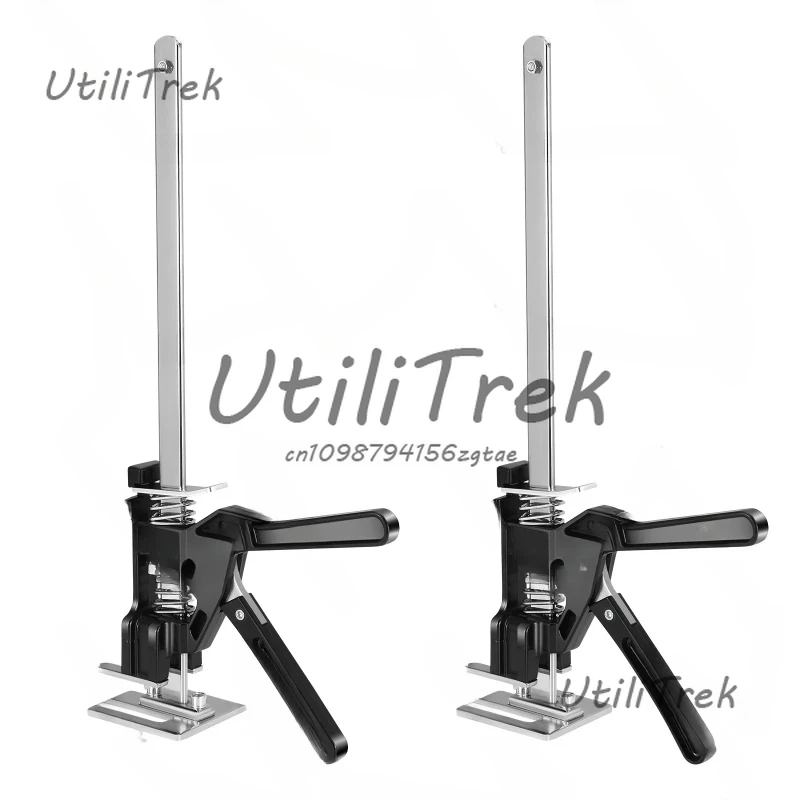 

2Pcs Labor-Saving Arm Jack Hand Lifting Tool Wall Tile Locator Height Adjustment Lifting Device Door Panel Lifting Cabinet Jack
