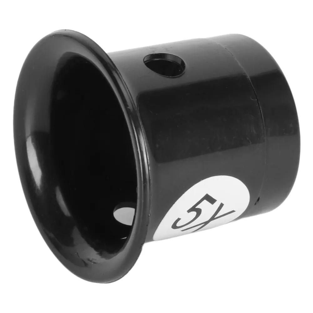 Mini Black Jewelers Loupe Magnifier Plastic 3.6*3cm Eye Loupe Magnifier Monocle Magnifier for 5X for Circuit Inspection
