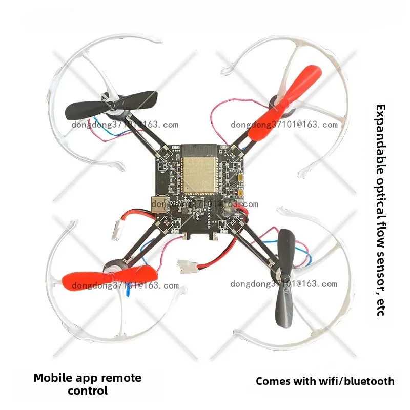

ESP32-S3 квадрокоптер с открытым исходным кодом ESP-Drone, модель дрона, самолет, Wi-Fi, пульт дистанционного управления mpu6050