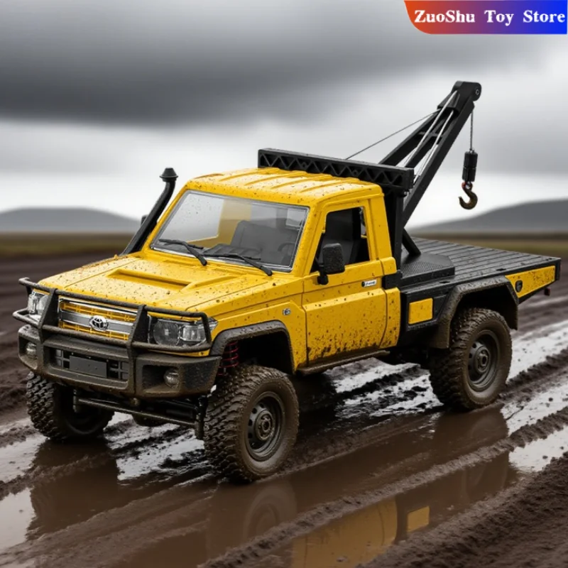 

Remote Control Car MN-82T 1:12 4WD Off-Roader with Winch Lifting Hook - New Fun for Kids Adults Full-Scale Steering Throttle