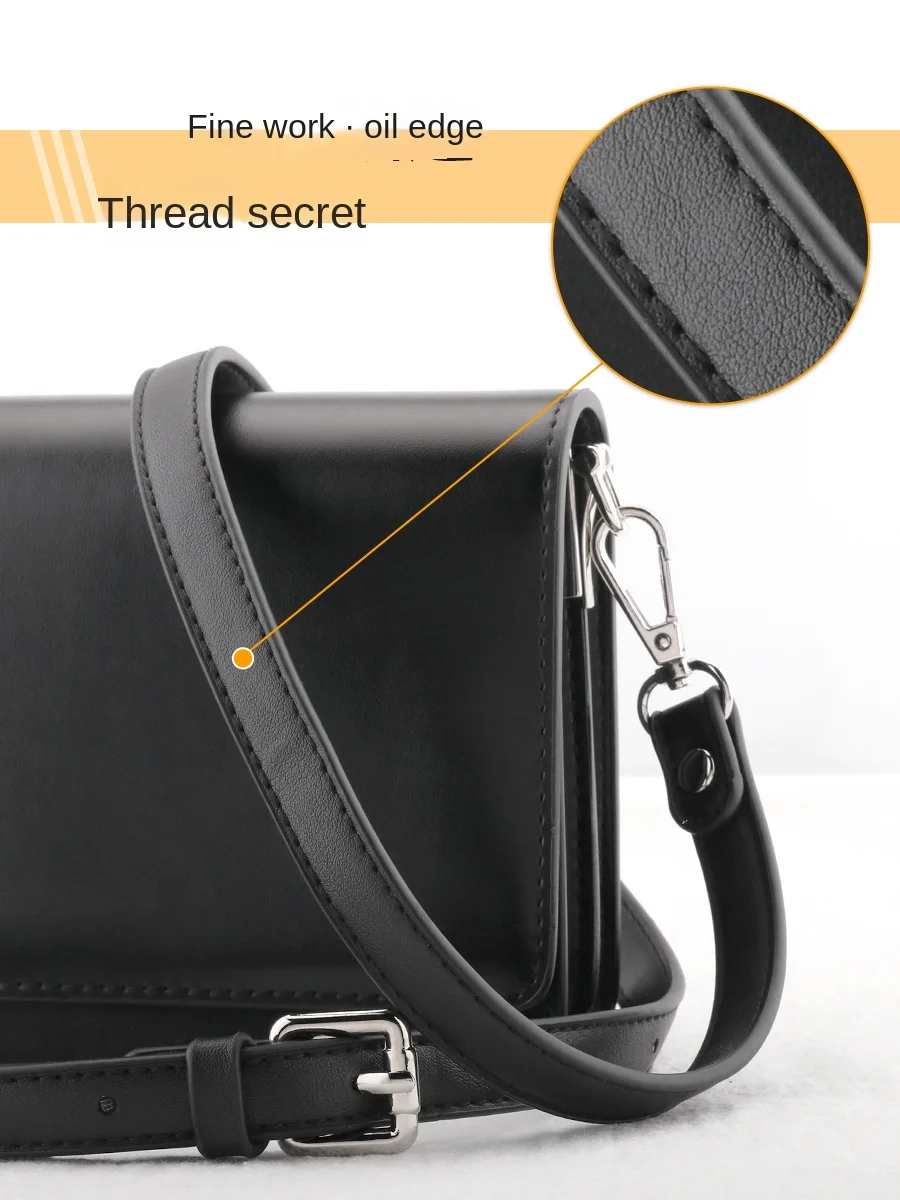 Bag Strap Ladies Handbag Messenger Bag Detachable Adjustable Length PU Leather Shoulder Strap 1.6CM Wide Handbag Accessories