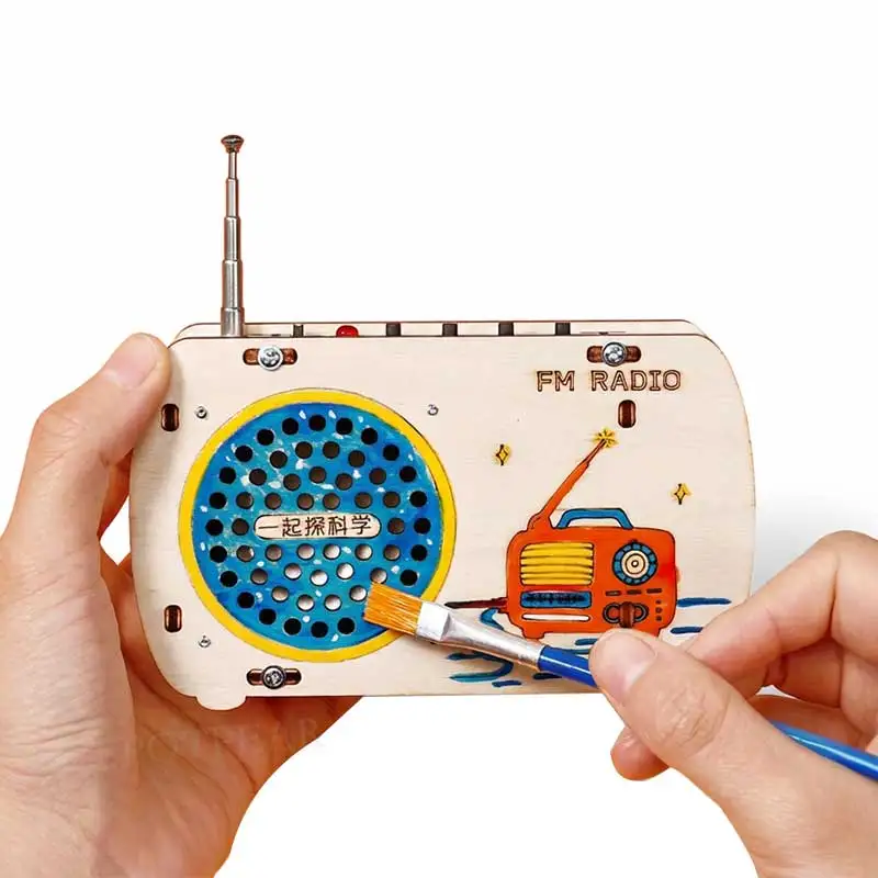 Radio DIY Electronic Kit Handmade Science Production Invention Teaching Fun Experiment