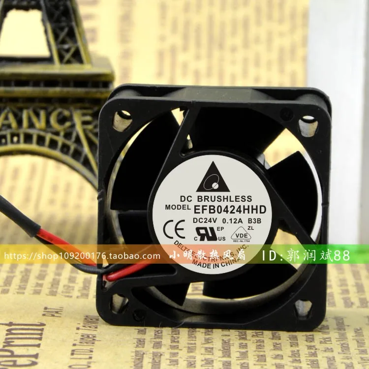 

NEW ORIGINAL EFB0424HHD 24V 0.12A 4020 40*40*20 mm COOLING FAN
