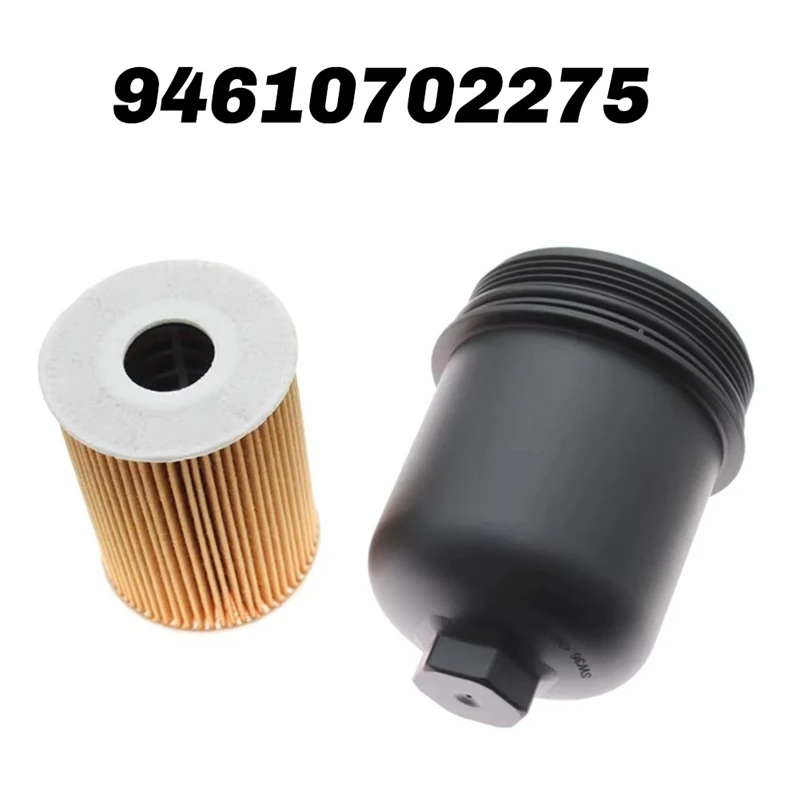 

New Engine Oil Filter Housing Cover Cap With Filter Elements For Porsche Macan 3.6L 3.0L 2015-2018 94610702275-A08U