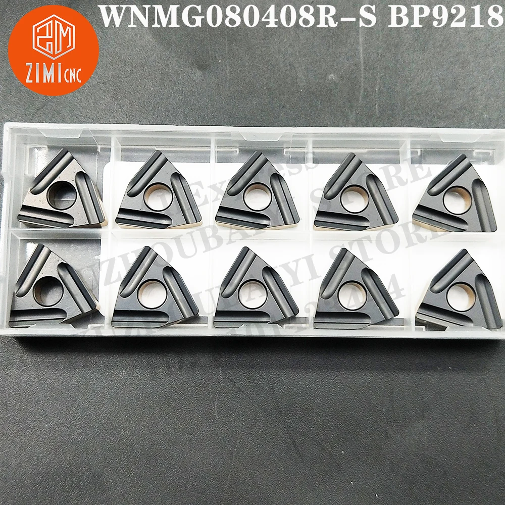 WNMG080408R-S BP9218 WNMG080408R-S Inserti in carburo Inserti per tornitura Utensili da taglio CNC tornio per metalli meccanico Lame per tornio da taglio