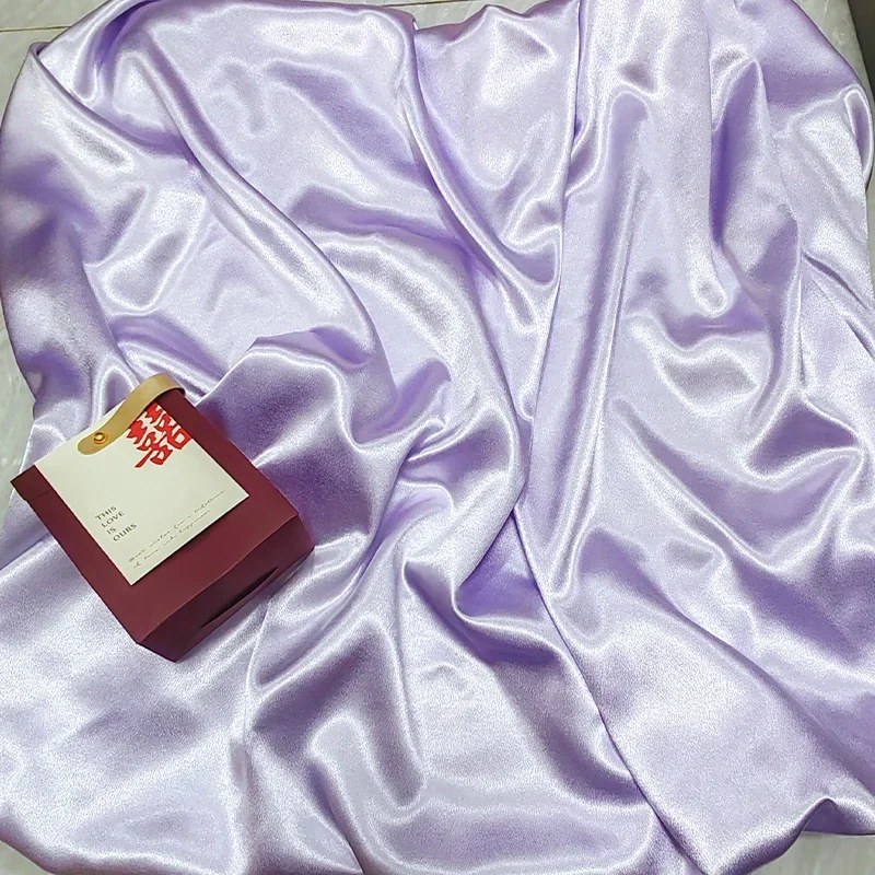 الأزرق الأرجواني لامع كريستال تقليد خلات نسيج الساتان الخياطة نصف تنورة قميص فستان سهرة تصميم زخرفة الخلفية