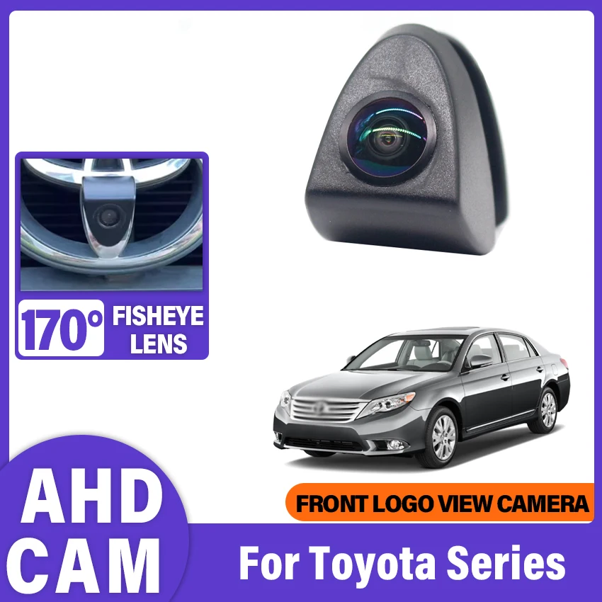 170° Wide Angle Waterproof Night Vision AHD Full HD Vehicle Front View camera For Toyota Front Logo Assisted Parking Camera