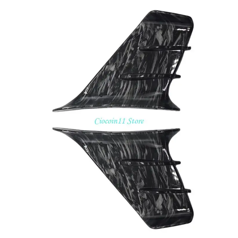 Y1ub دراجة نارية جناح الأجنحة الهوائية التصاميم ABS Universal Fit Deflector spoiler