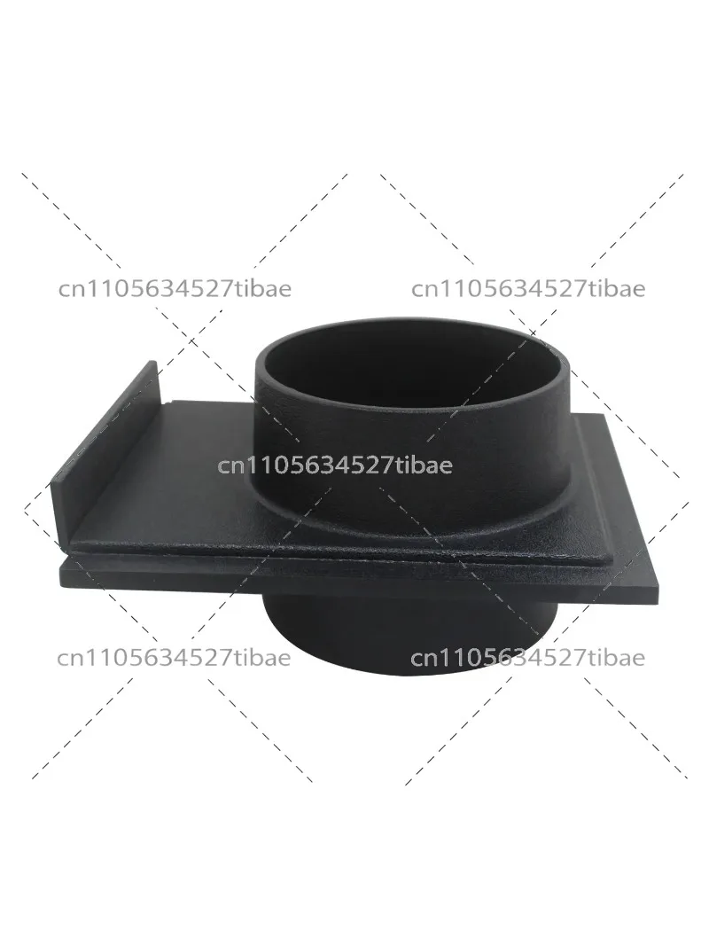 100mm Dust Collector Pipe Joint Three Way Valve Air Flow Diverter for Woodworking Vacuum System