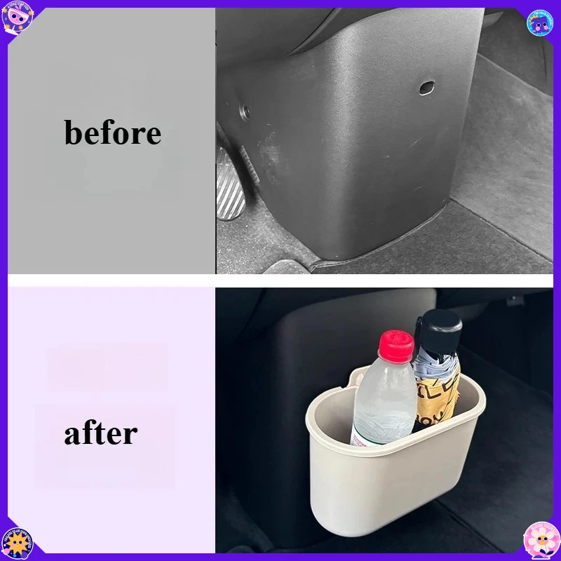 Original Car Color Silicone Magnetic Hanging Storage Box For NIO Firefly Car Interior Modification Accessories