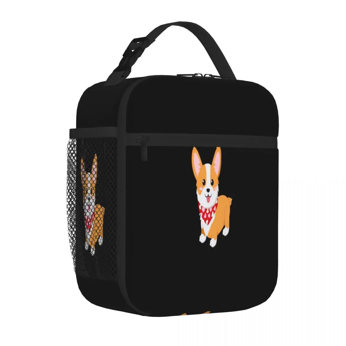 Hot Sale Corgi Pattern 08 All Season Thermal Lunch Bag Office Break Lunch Box Bag