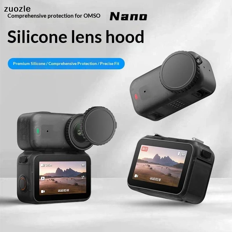 exquisite1PC Lens cap For Camera Lens Soft Silicone Protective Cover Dustproof Len Cap For Camera Accessories