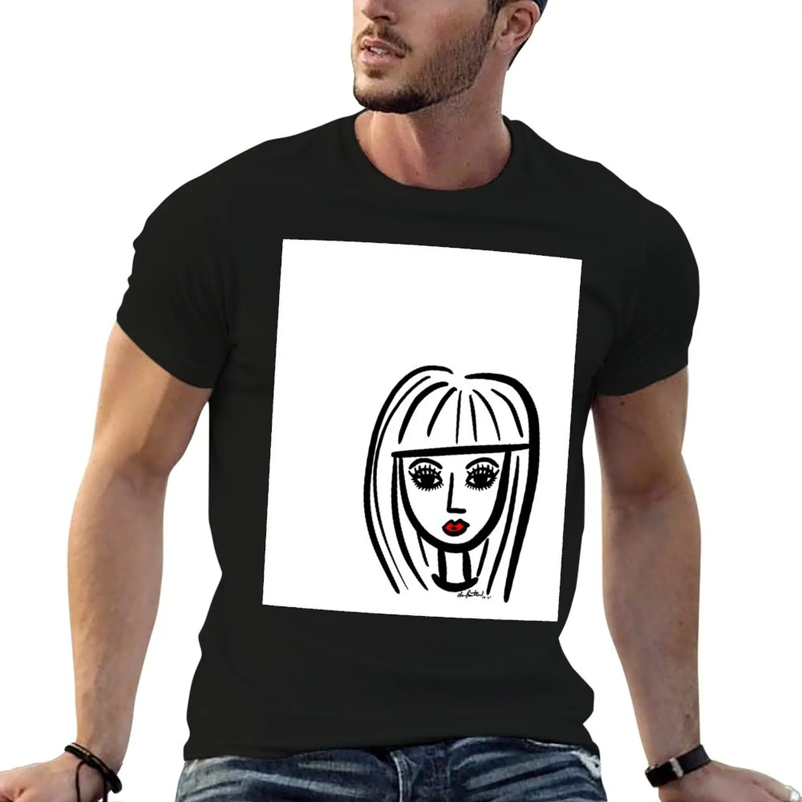 

Red Lips Series 1 T-Shirt man t shirt cotton man t shirt luxury T-Shirt