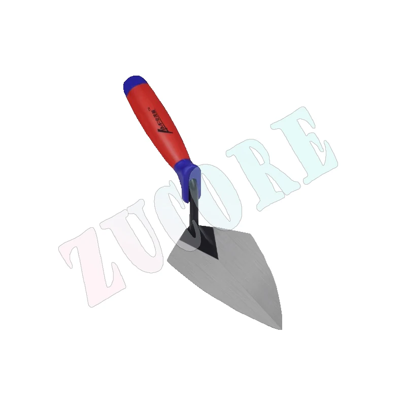 Кельма Margin из углеродистой стали, запорный шпатель, шпатель для укладки кирпича с резиновой ручкой TPR