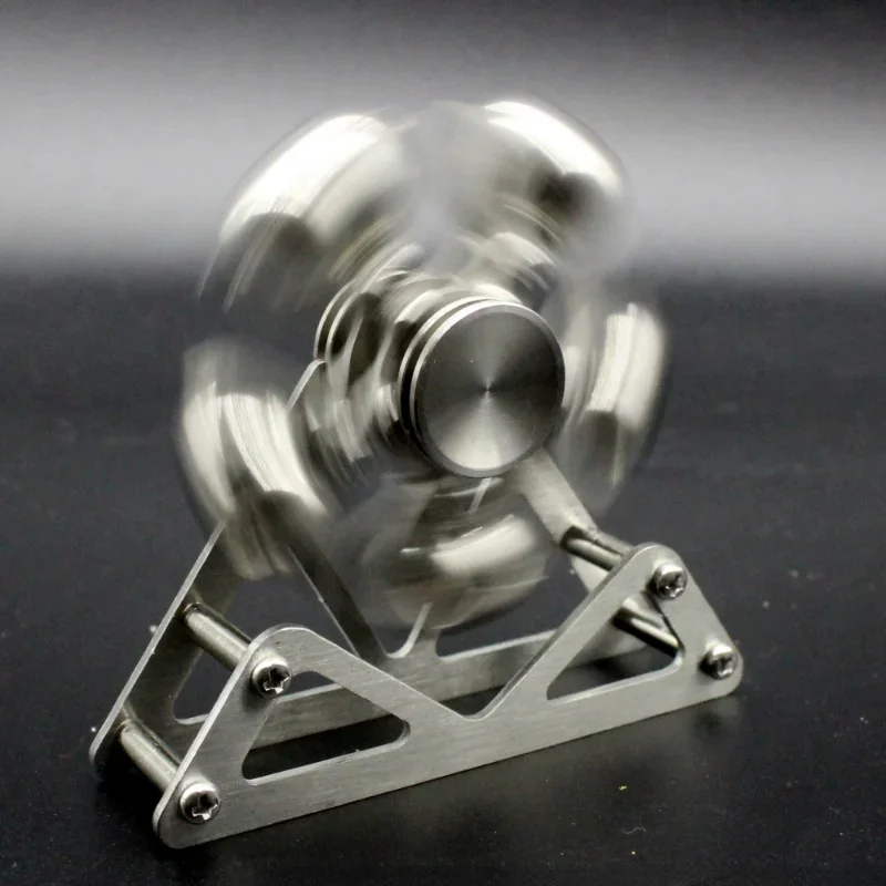 Hand Spinner Steel Ball Ferris Wheel 2 Fingertip EDC Adult Fidget Toys Five Bead Finger Gyro Silent bearing Stainless steel