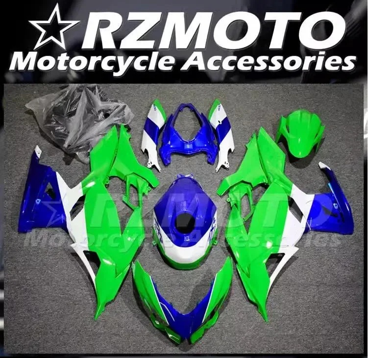 

4Gifts New ABS Motorcycle Fairings Kit Fit For Kawasaki EX 250 400 2019 2020 2021 2022 2023 19 20 21 22 Bodywork Set Blue Green