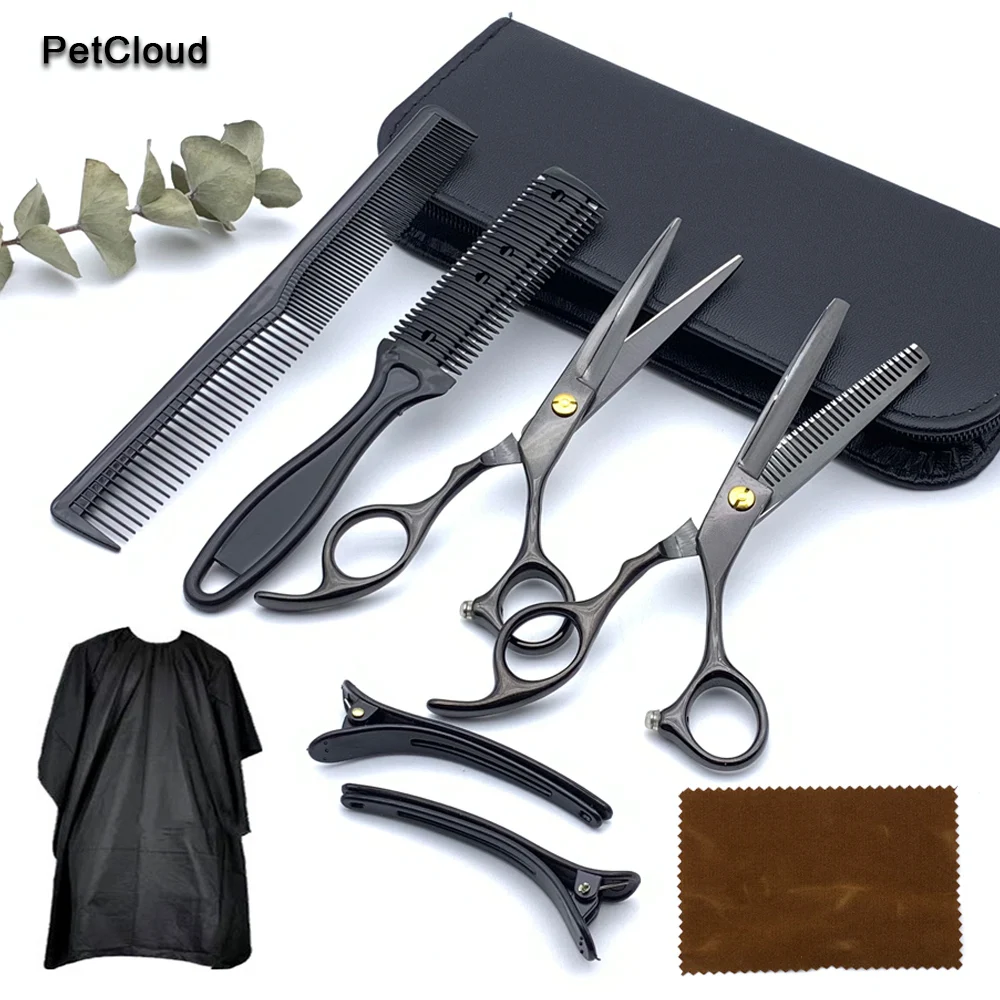 

Profesional Pet Grooming Scissors For Dog Cat Stainless Steel Hair Cutting Tools Thinning Shear Comb Dog Grooming Accessories