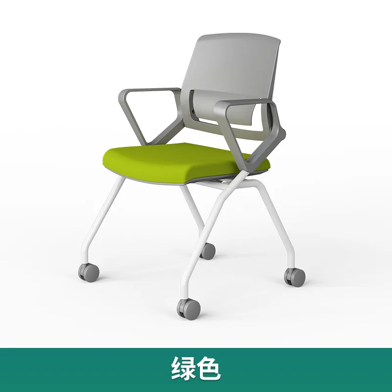 Training Chair Foldable Mesh Sponge Conference Room Chair Educational Institutions Student Negotiation Chair Wholesale