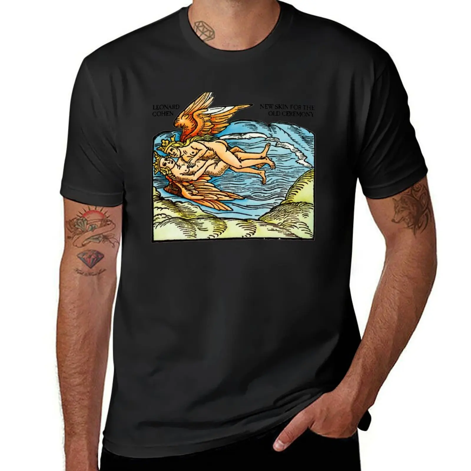 NEW SKIN FOR THE OLD CEREMONY T-Shirt Short sleeve tee summer clothes tops shirts graphic tees mens white t shirts