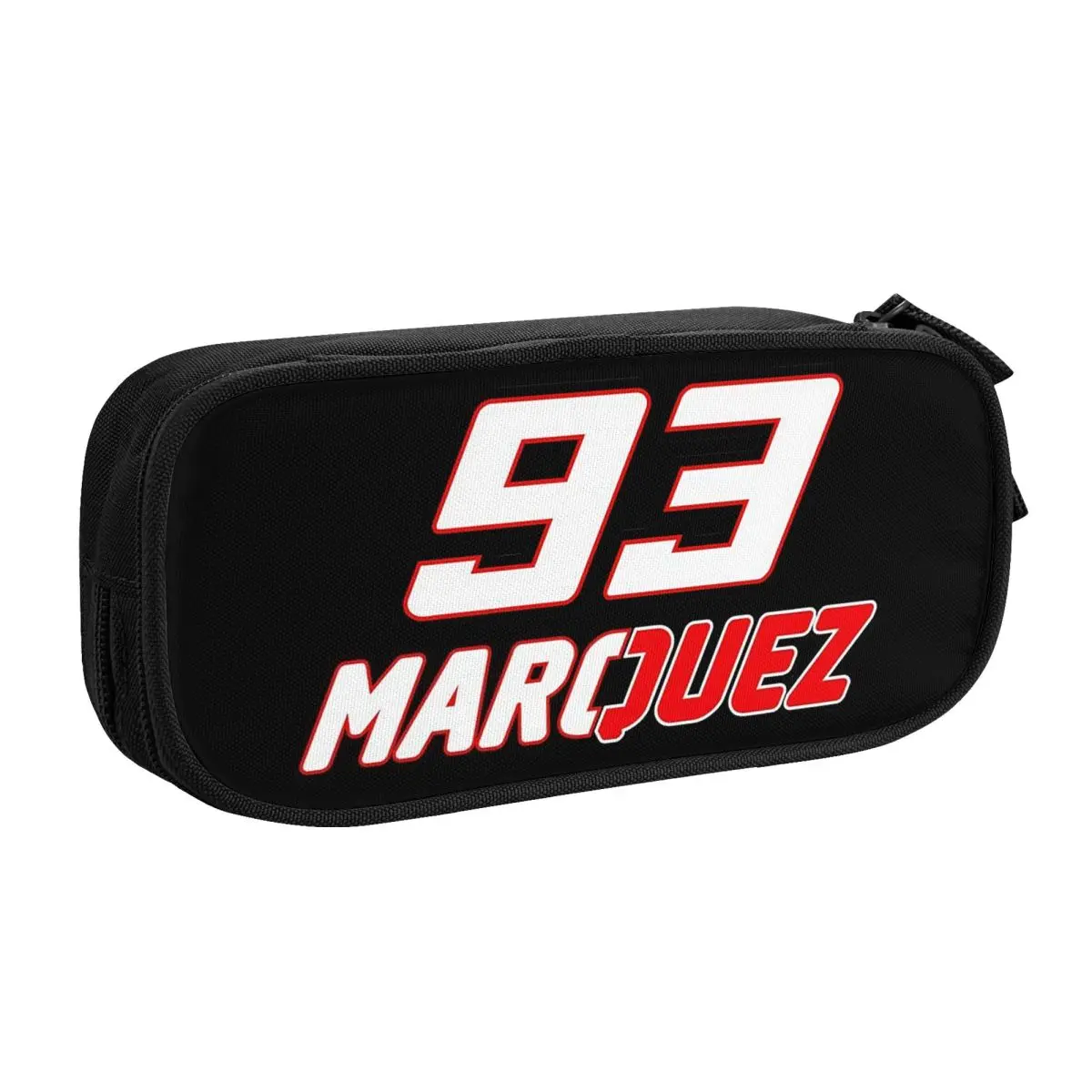 Custom Korean Rossi Pencil Cases for Girls Boys Motorcycle Racing Large Capacity Pen Bag Box Stationery