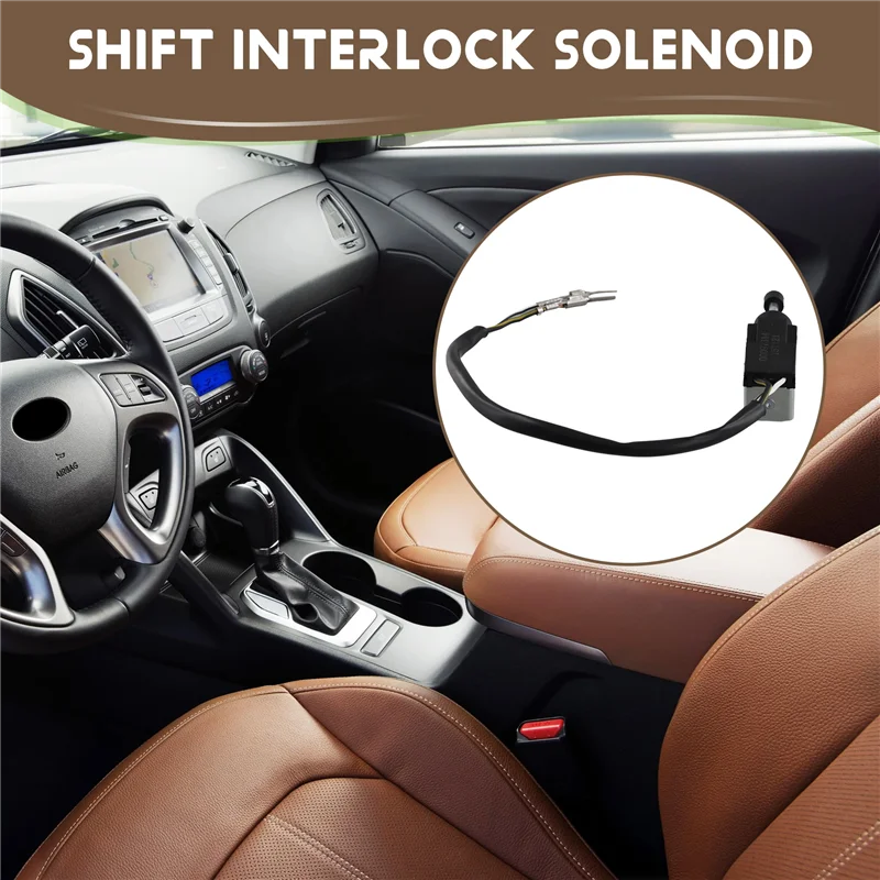 Compact 95840-2M110 958402M110 New Shift Interlock Solenoid For Hyundai Santa Fe Santa Fe XL Santa Fe Sport 2013-2019