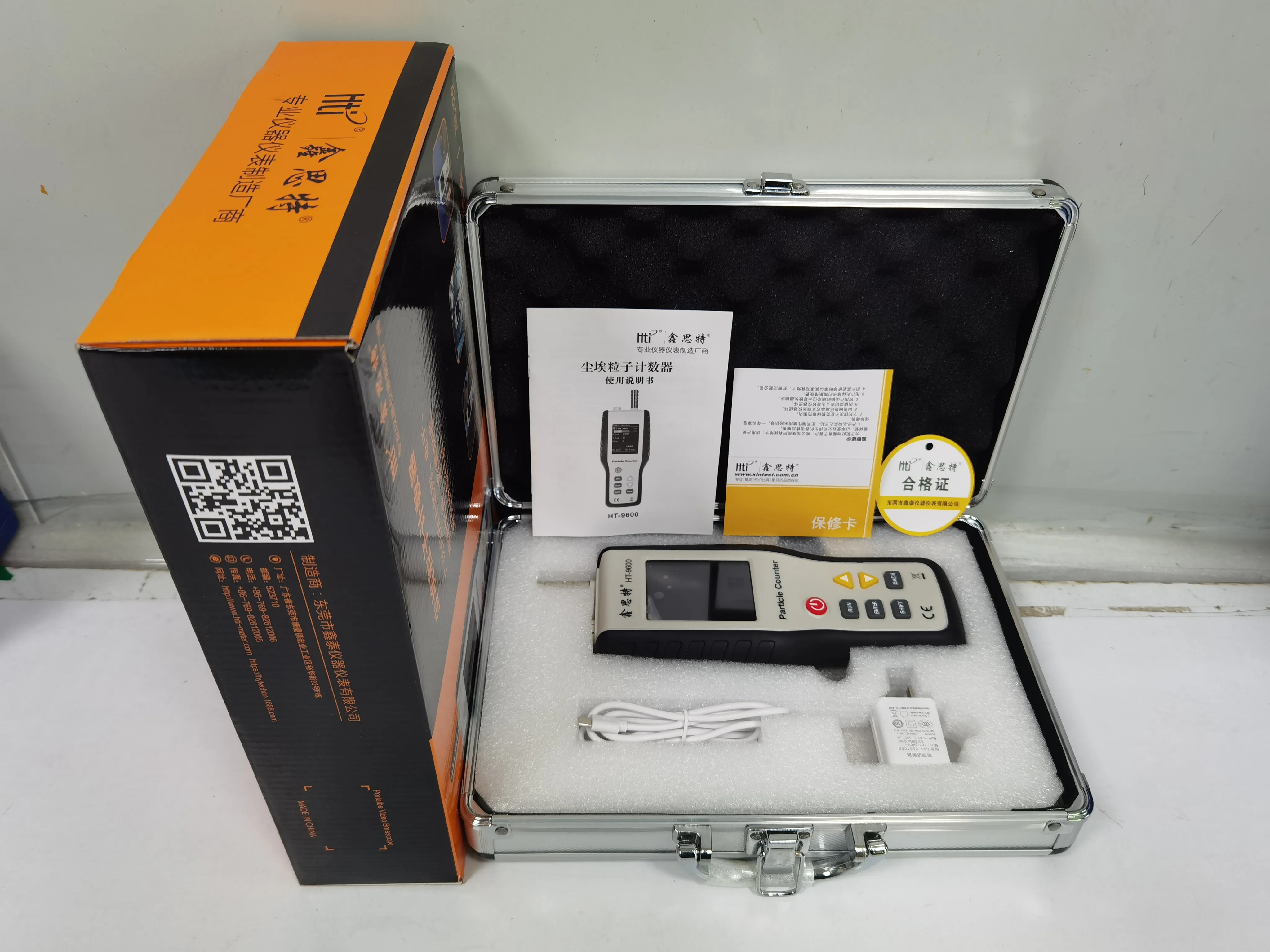 Xinsite HT-9600 Dust Granularity Detector Air Quality PM2.5 Detector Clean Room Dust