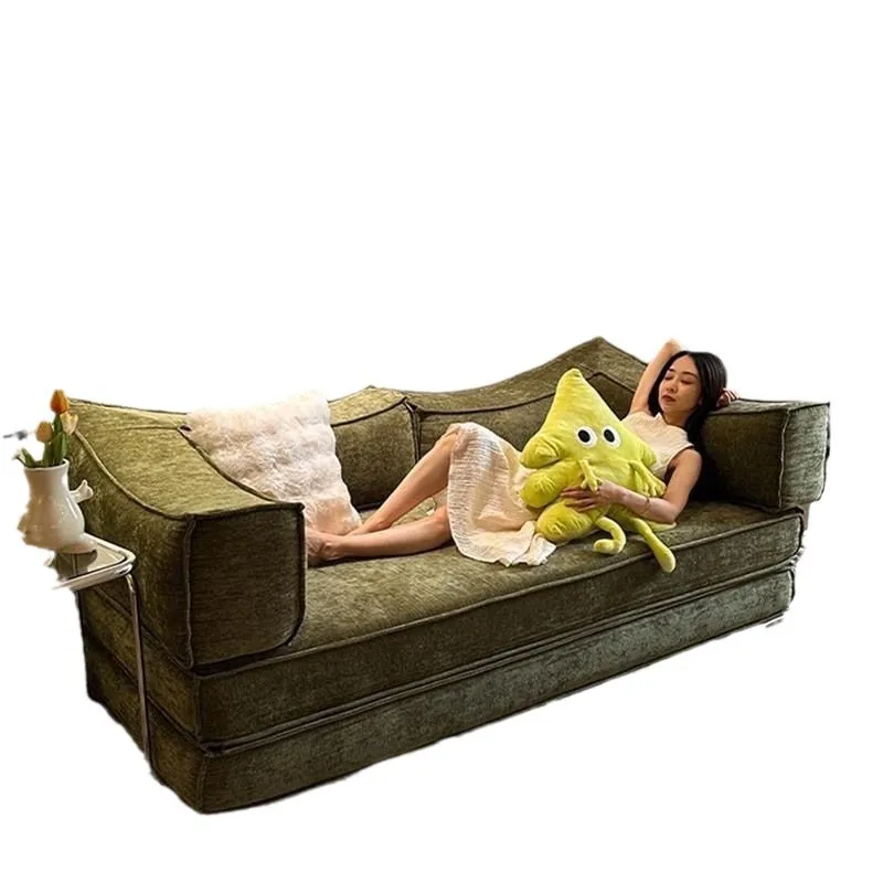 

Internet celebrity sofa, bed folding, sitting and lying, small apartment, living room, home