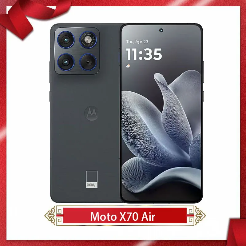 China Version Moto X70 Air 6.7inch LED 2712X1220P Snapdragon7 50MP 