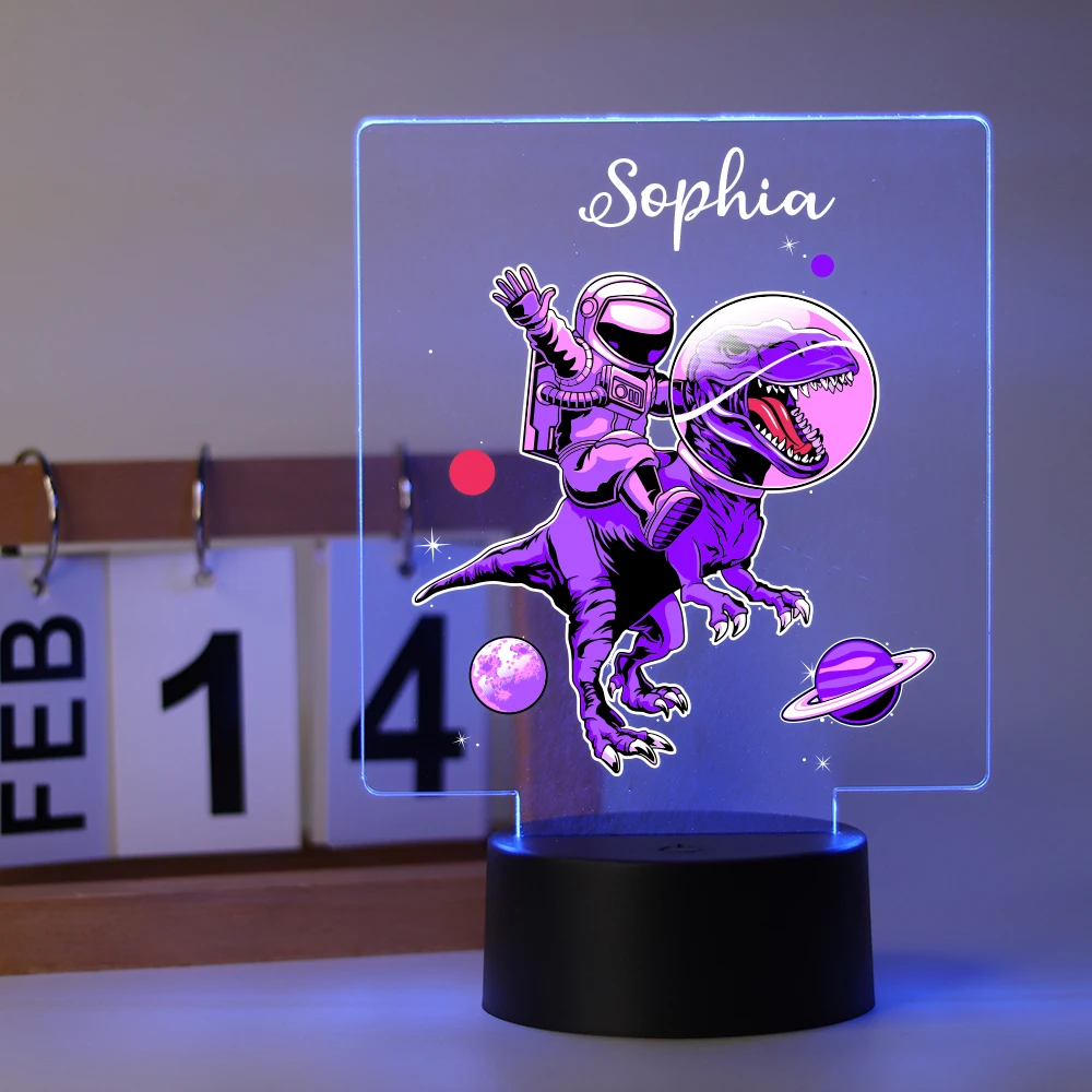 Personalized Custom Cosmonaut NEW  Children'S Lamp Usb Atmosphere Desk Lamp Indoor Lighting Gifts