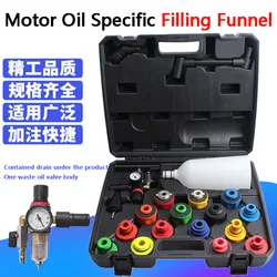 20-piece Set Automobile Engine Oil Filling Funnel Special Maintenance Equipment Tools for Refueling