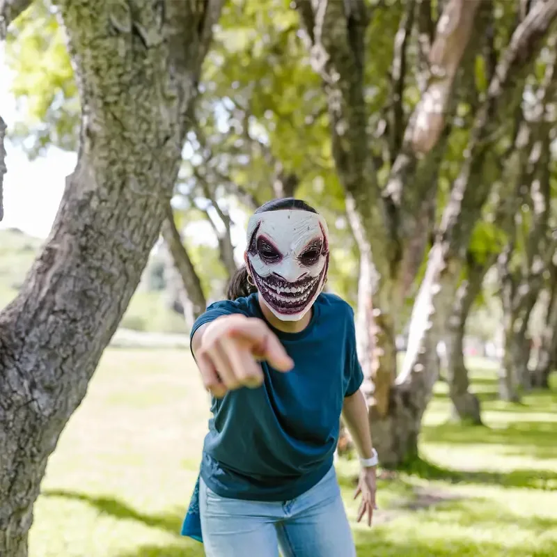 أنيمي تأثيري Wwe The Fiend Bray Wyatt اللاتكس قناع هالوين كرنفال حفلة تأثيري مخيف شيطان زي الدعائم أقنعة الشيطان الإعلان 72th