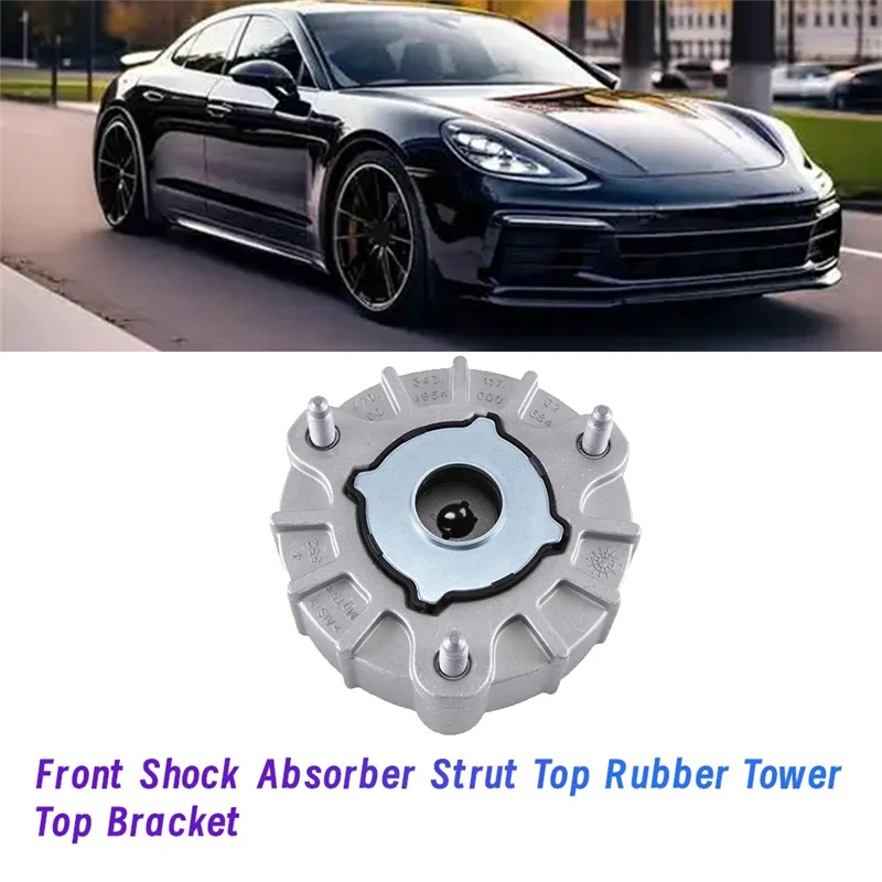 

Right Front Shock Absorber Strut Top Rubber Tower Top Bracket For Porsche Panamera 2010-2016 97034301805 97034301804