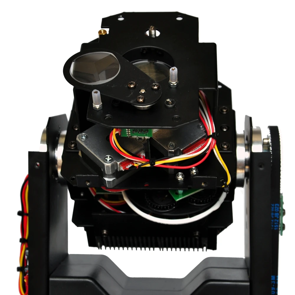 TIPTOP 60W Led Moving Head Light Spot/Pattern Rotation Gobo Wheel/Gobo Wheel Mini Size LCD Display 3 Face Prism