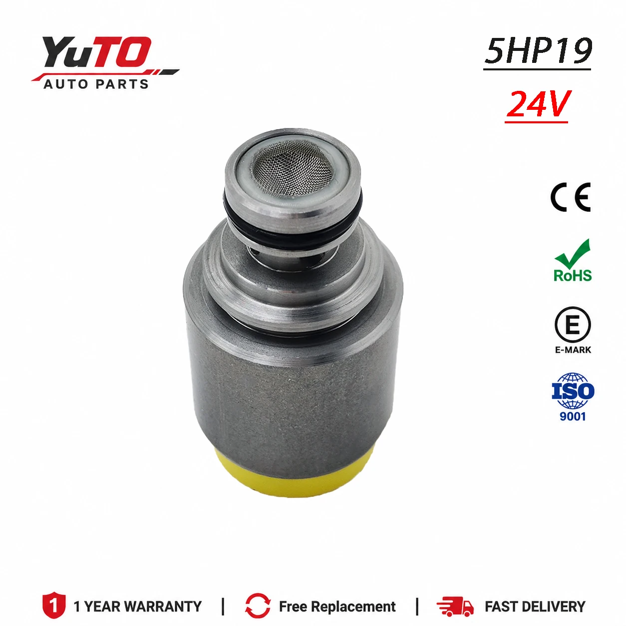 

Direct Fit OE Spec 0501314770 24V Pressure Solenoid For ZF 4WG200 4WG180 Loader 0501316782 SP123103 SA8320-01170 2Yr Warranty