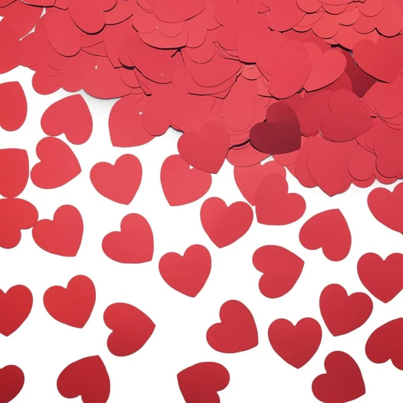 

Heart Shape Multicolor Paper Confetti Balloon Filler Table Decoration Engagement Event Party Supplies