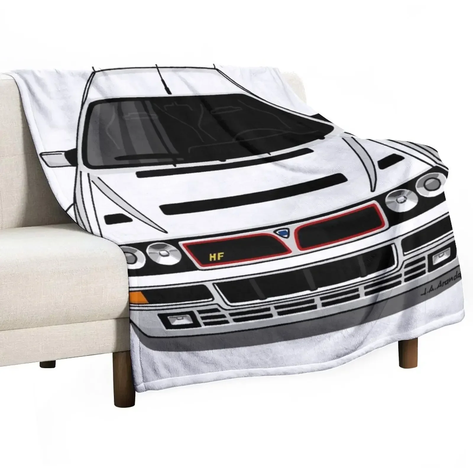 My drawing of the iconic Worl Rally Champion Throw Blanket Soft christmas decoration Blankets