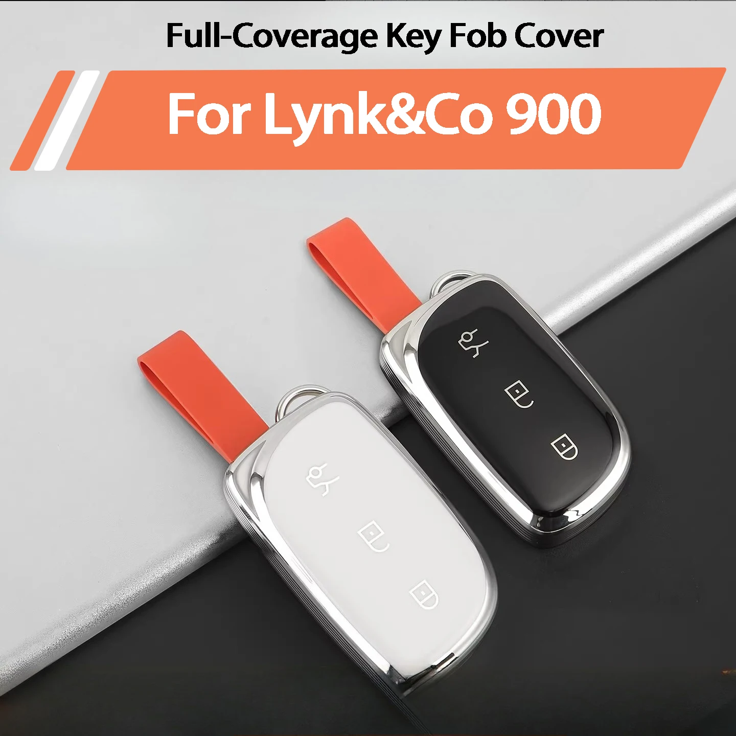 Car Key Case Cover For Lynk & Co Z20 Z10 900 2025 2026 Transparent Protective Key Shell Anti-Scratch Remote Key Protector