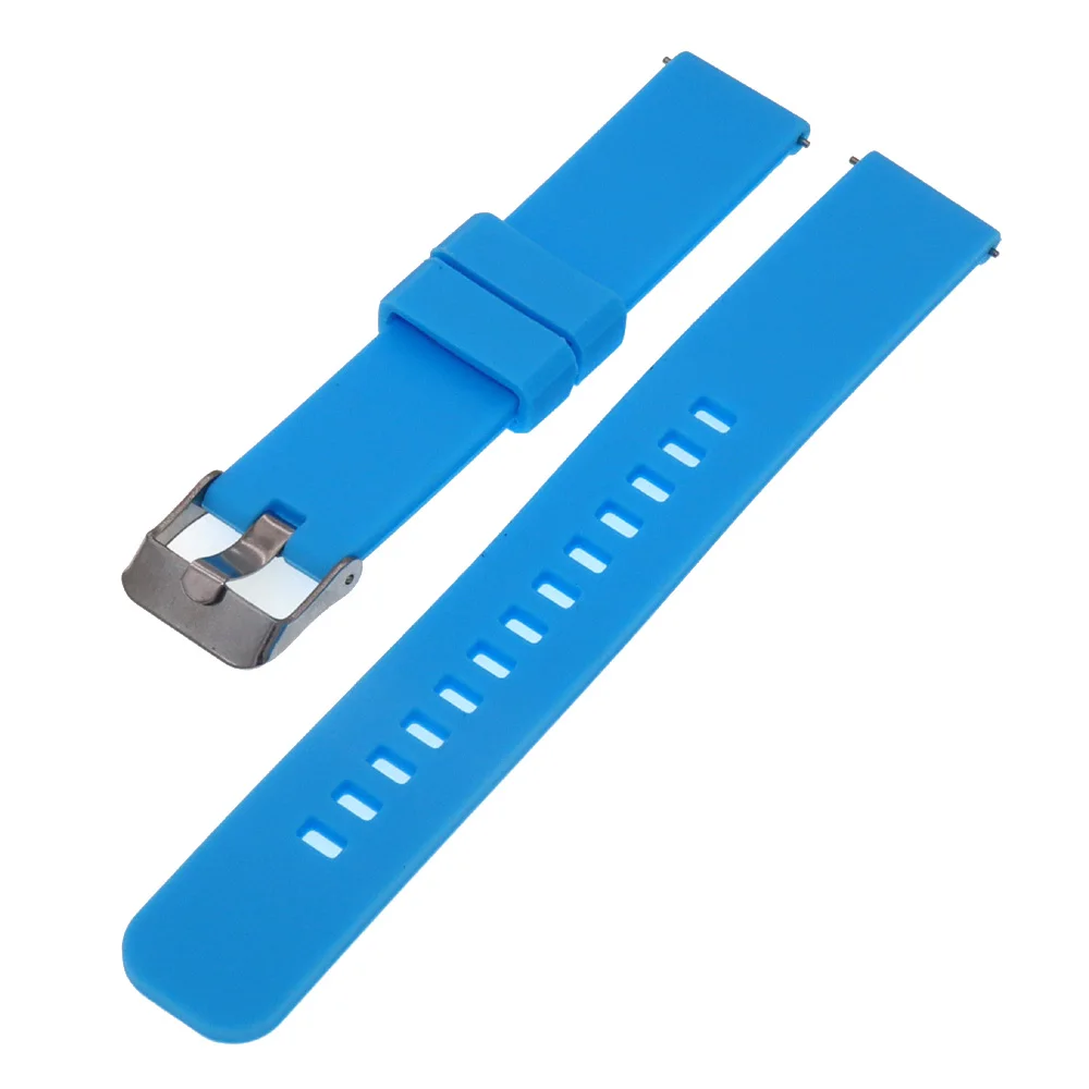 

Silicone Watch Strap Quick Release Waterproof Soft Rubber Smart Watch Bands for Men And Women 16mm