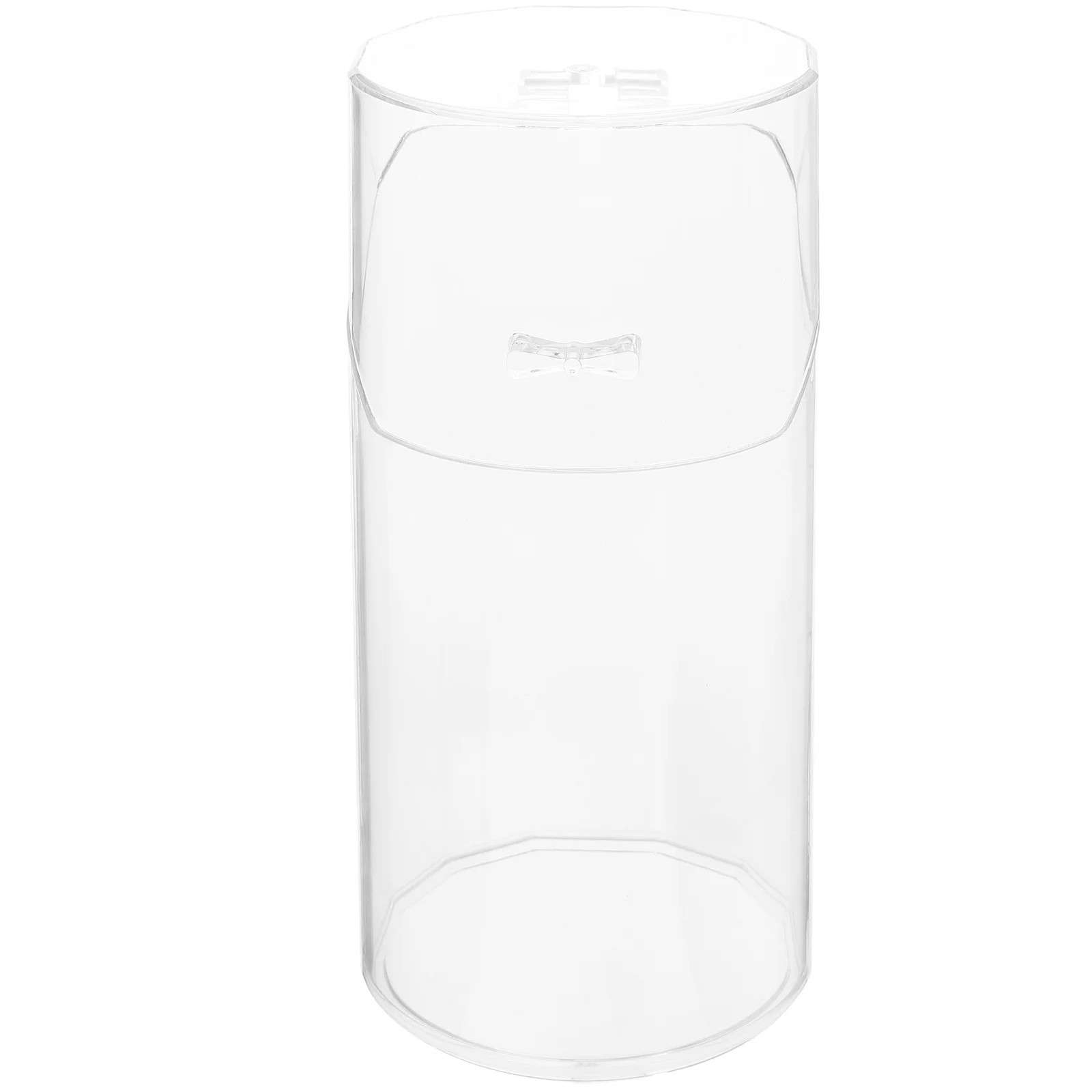 

Organizer Makeup Brush Storage Box Clear Pencil Holder for Desk Stationery Organiser Transparent Office