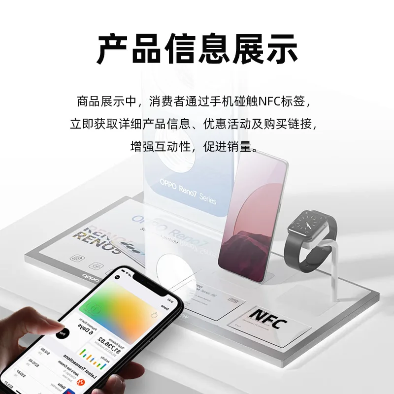 Video Musik Solusi Seluler NFC yang Disesuaikan Label URL Program Pembayaran Anti-Traceabilitas