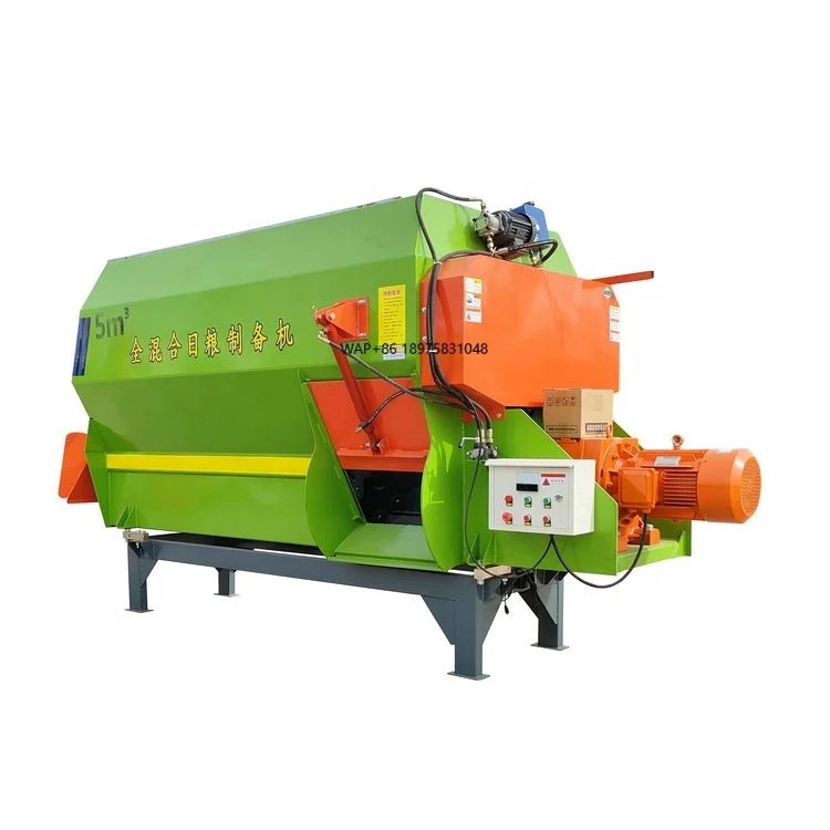 Manufacturers Supply Breeding Machinery Feed Mixer Dairy Cow Feed Mixer