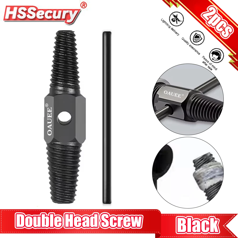 

Double Head Screw Extractor Pipe Broken Screws Drill Bits Remover Multifunctional Hex Connector Valve Tap Bolt Remover Tools