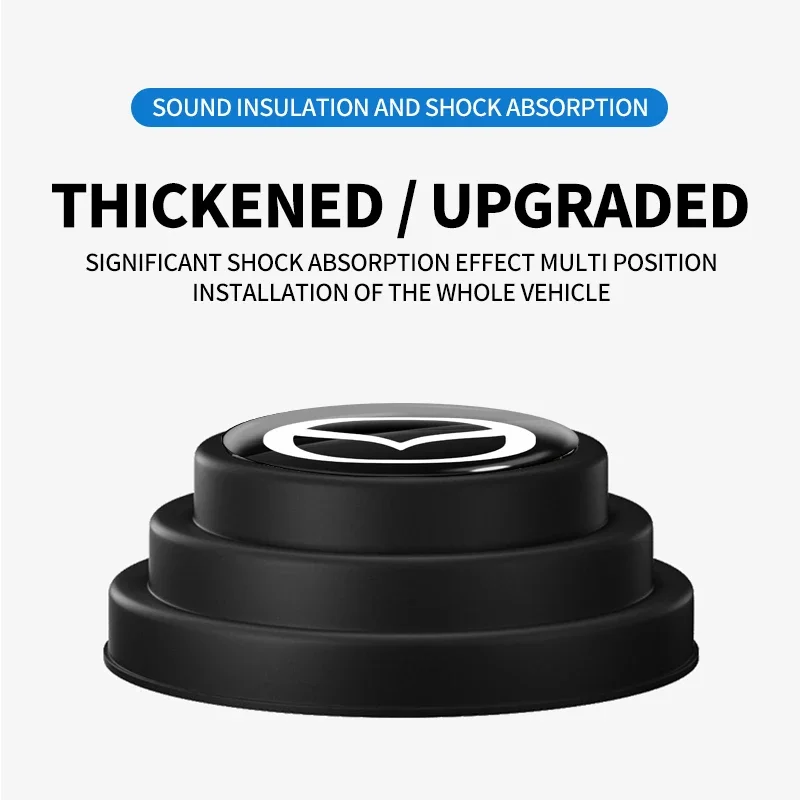 

10pcs Car Door Anti-Collision Silicone Pads for Mazda 3 Mazda6 Premacy Logo Axela Atenza CX4 CX3 CX7 CX5 CX9 CX30 RX8 RX7 RX5
