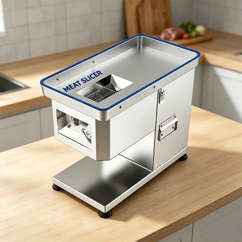 High Power Electric Meat Cutting Machine For Commercial Kitchen Restaurant Canteen Fresh Meat Slicer