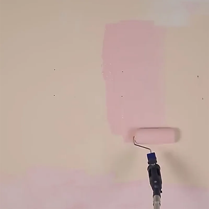 Blue Versatile DIY Extension Tool Multi-Purpose Clamp Holder for Painting & Wallpaper Application Home Brush Accessory