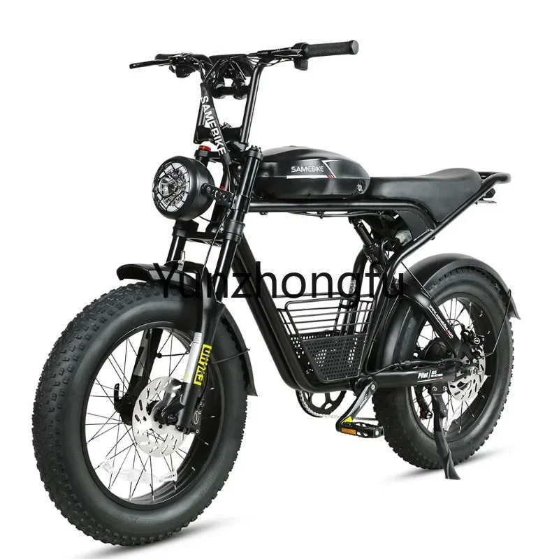 New Arrival EU Stock M20 20 inch Motorcycle ebike 48V16AH 1000W High Power Motor Fat Tire Ebike