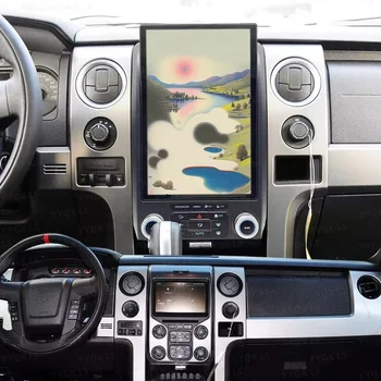 14-calowy Android do Forda F150 F-150 Raptor 2013-2014 Multimedialny Radioodtwarzacz Samochodowy z Ekranem, GPS, Nawigacją, Jednostka Samochodowa, Instrukcja