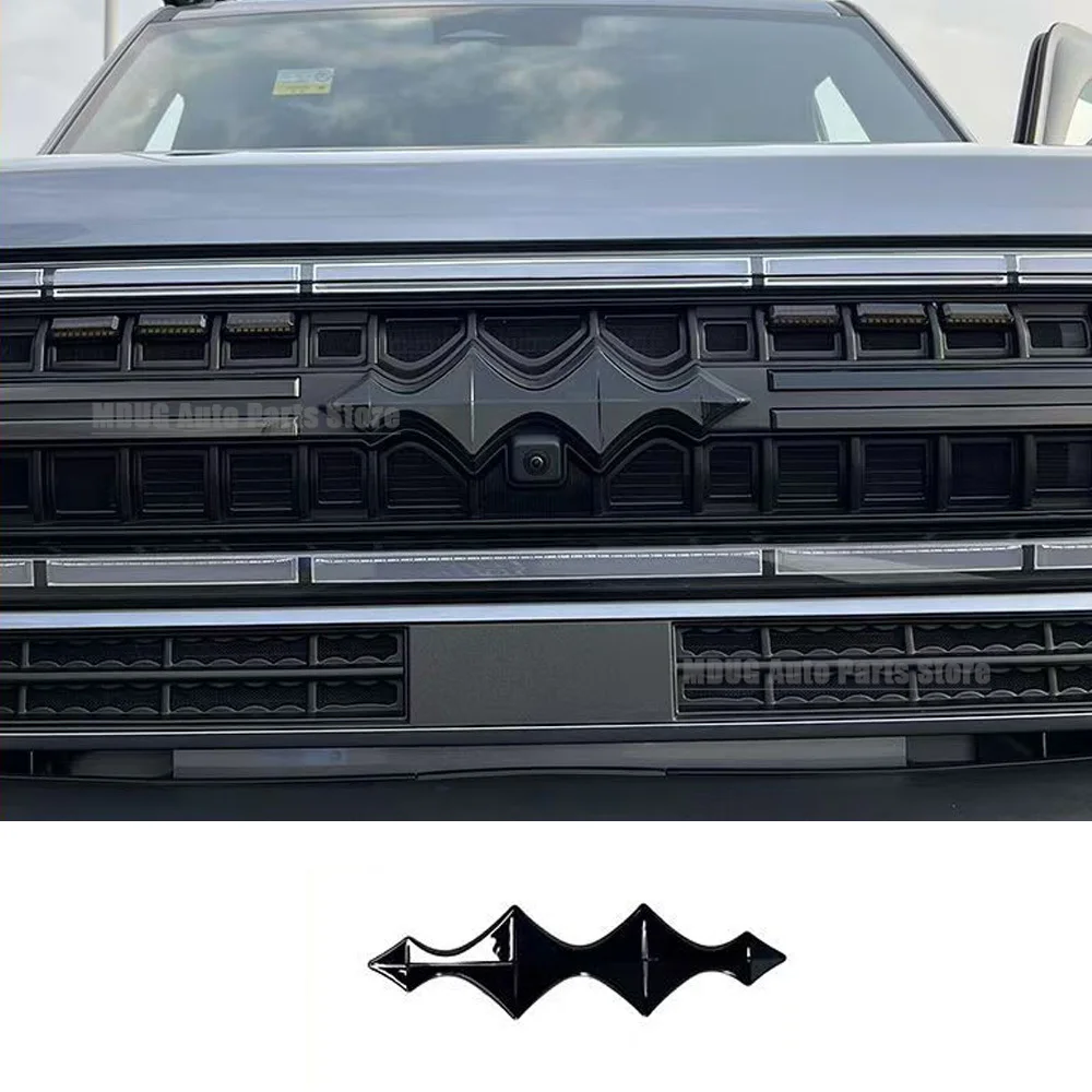 MDUG For BYD Formula Leopard 5 Modified Black Warrior Spare Tire Cover Exterior Decoration With Car Label Modification