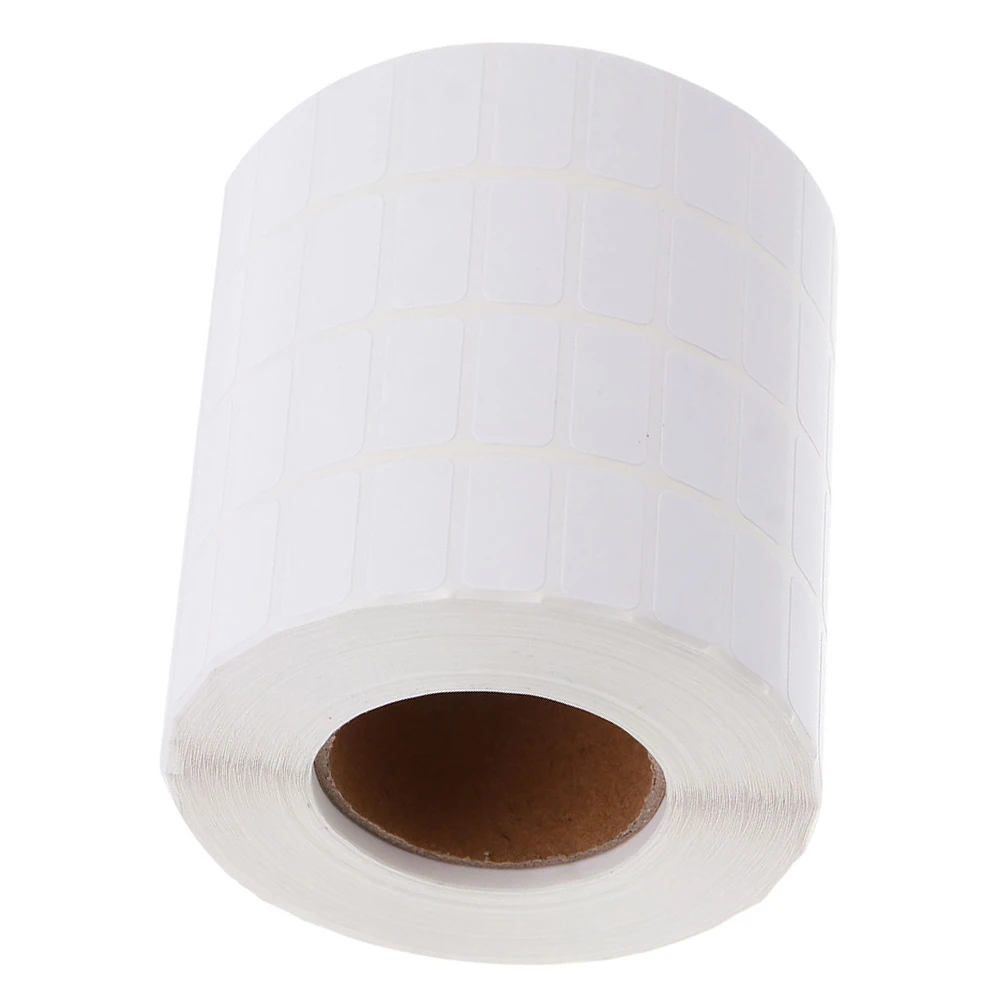 

1pcs Self-Adhesive Blank Labels Sturdy Writable White Paper Stickers For Storage Box Jar Container Label Sticker Diy