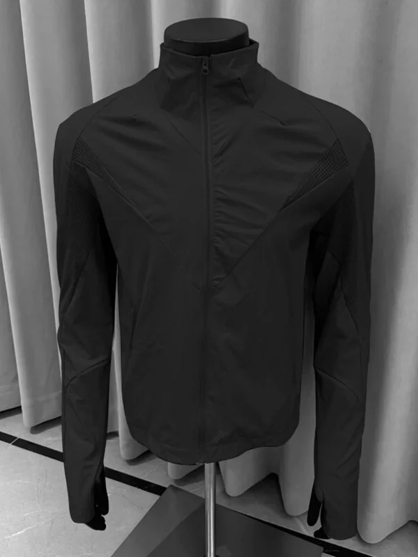 

Large Size Outdoor Running Sun Protection Clothing Men's Lightweight Breathable Me Qui Dry Sports Jaet Summer Faionable